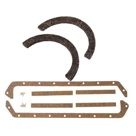 Aic Replacement Parts 70227120 70229860 Oil Pan Gasket W/ Rear Crankshaft Seal Fits Allis Chalmers AY-ENH10-0015